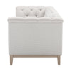 Dusk Chesterfield Natural Stripe Matte Velvet 3 Seater Sofa RRP £1600