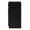 Multi-type Modern High Gloss Bedside Table Storage Drawer Nightstand Cabinet LED