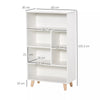 Bookcase Modern Bookshelf Display Cabinet Cube Storage Unit for Home Office