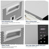 Electric Refrigerator 30L Portable Fridge Freezer 12V/24V For Camping Office Car