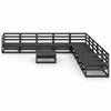 SHUJING Garden Furniture, Sofa Outside Table Garden Sets,10 Piece Garden Z9M1