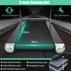 Foldable Electric Treadmill with APP Control & LED Display-Silver
