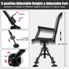 Portable Camping 360° Silent Swivel Blind Hunting Chair Folding Hunter Chair