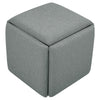 5in1 Cube Stool Large Footstool Square Pouffe Sofa Footrest Coffee Dining Chair