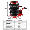 Air Bag Jack 3.5 Ton Capacity Pneumatic Heavy Duty Quick 3-5 Second Car Lifting