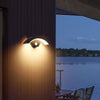 Outdoor Wall Sconce Light Fixture Lamp Waterproof Arch Design Led Sensor PIR