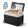 30/40/50L Fridge Portable Refrigerator Dual Zone Cooler Food Drink Car Bedroom