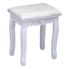 Dressing Table Stool Makeup Vanity Chair Soft Seat Bench Velvet Piano Bar Stools