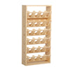 Wall Mounted Spray Bottle Holder Wooden Aerosol Can Storage Rack for Van Garage