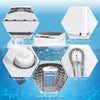 2 in 1 Portable Compact Full-Automatic Washing Machine Washer/Spinner 4.5kg Load