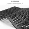 Heavy Duty Rubber Ring Matting Entrance Mats Workplace Garage Mat Anti-Slip Rugs