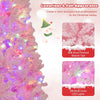 Pre-Lit Decoration Tree 6 FT Tree with 808 PVC Branch Tips-Pink