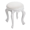 Vintage Dressing Table Desk Stool Vanity Seat Dresser Chairs Bedroom Carving Leg