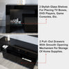 Modern 160cm TV Unit Cabinet Stand High Gloss Doors Entertainment Free RGB LED