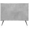 Concrete Grey Coffee Table - Modern Rectangular Centerpiece with Ample D0C5