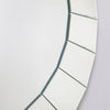 32 inch Round Silver Wall Mirror Gorgeous Decorative Glass Accent Mirror Bedroom