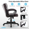 Modern Executive Chair PU Leather Computer Desk Chair Office Chair Adjustable