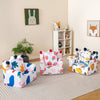 Kids Sofa Chair Foam Filled Armchair Leaf Toddler Couch Upholstered Armchair