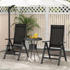 Patio Folding Chairs Lightweight Outdoor Dining Chairs Reclining Chair