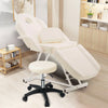 Adjustable Massage Bed Beauty Salon Chair Tattoo Therapy Table Recliner w/ Stool