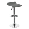 Bar Stool Set of 2 Counter Height Bar Chairs Swivel Adjustable Modern Armless