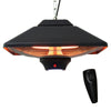 Electric Hanging Heater LED Ceiling Halogen 2000w Patio Garden Aluminum Tent