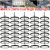 40Pack 200W UFO Led High Bay Light Commercial Warehouse Factory Lighting Fixture