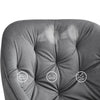2X Luxury Bar Stools Padded Velvet Breakfast Kitchen Pub Restaurant Living Room