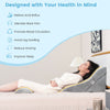 3PCS Bed Wedge Pillow Set Ergonomic Incline Pillow Post-surgery Triangle Pillow