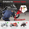 Front Wheel Motorcycle Stand Universal Paddock Lift Stand Front Wheel Fork Stand