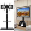 Swivel Floor TV Stand with Mount for Most 32-65 inch Flat Screen Corner Bracket