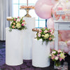 3pcs Metal Plinth Cylinder Dessert Pedestal Wedding Cake Flower Display Stand