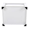 Washing Machine Pedestal Stand Holder Raiser with Storage Shelf For Tumble Dryer