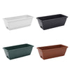 5 x Trough Plant Pot Long Plastic Planter Outdoor Garden Window Herb Flower Box