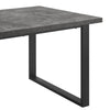 Dusk Harper Stone Effect & Black 4-6 Seater Dining Table RRP £699