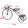Bicycle Planter Metal Plant Stand Garden Bike Flower Pot Cart Holder Basket UK