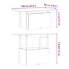 Garden Table Outdoor Patio Dining Impregnated Wood Pine