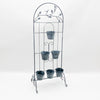3 Tier Metal Plant Stand Ladder Flower Pot Display Rack Shelf Indoor & Outdoor