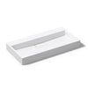 Modern Bathroom Wash Basin Sink Stone Resin Countertop Wall Hung Full Size Range