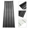 Black Carport Corrugated Profile Shed Galvanized Metal Roofing Sheet Panel 12pcs