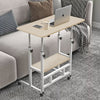 Adjustable Mobile Laptop Computer Table Portable Overbed Sofa Study Writing Desk