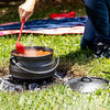 Cast Iron South African Potjie Cooking Stew Crucible Burning Pot Hot Pot Stewpot