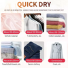 Electric Clothes Dryer 1200W 10KG Folding Indoor Warm Air Drying Wardrobe Large