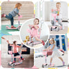 5-in-1 Kid Scooter Child Kick Flashing LED Light 3 Wheels Standing Sitting Gift