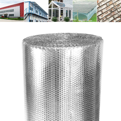 10M-50M Double Bubble Roll Foil Insulation Shed Commercial Floor Wall Roof PRO