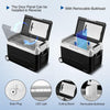 Portable Compressor Fridge Wheeled Camping Camper Van Freezer Picnic Food Warmer