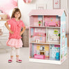 Wooden Doll House and Play Kitchen Double Sided Dollhouse Barbie