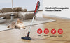 Cordless Vacuum Upright Cleaner,Pet and allergy Vacuum Cleaner,Blue,Rechargeable