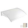 Door Canopy Awning Shelter Front Back Porch Outdoor Shade Patio Roof Rain Cover