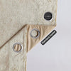 Crushed Velvet Curtains Eyelet Ring Top Ready Made Lined Pair Curtains